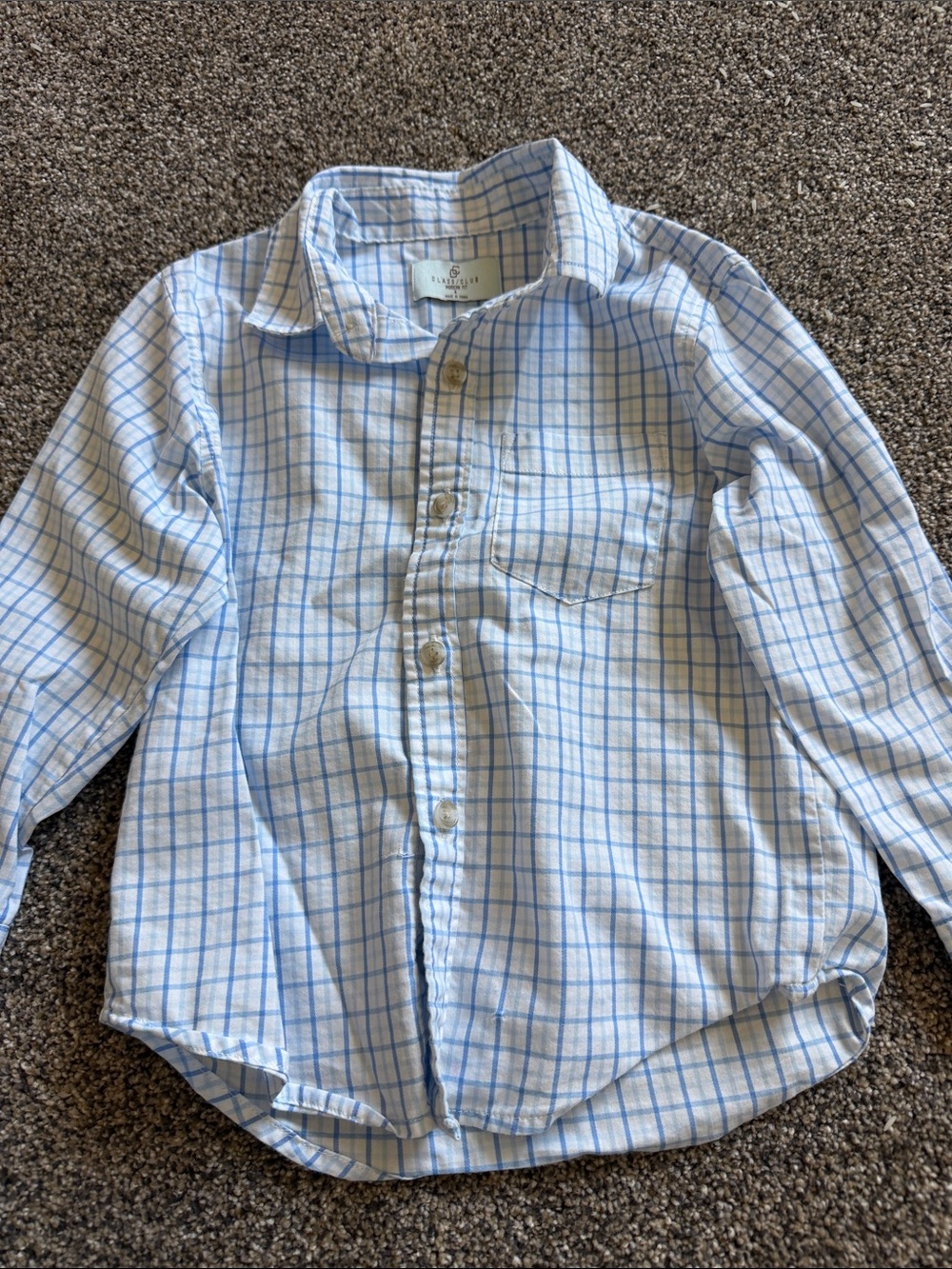 Vineyard Vines Light Blue Plaid Button-Down Shirt